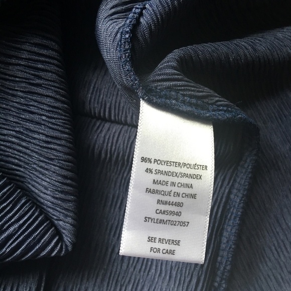 NORDSTROM FOURTEENTH PLACE Hi-Low Ribbed Stretch Velvet Top Tank Tunic Oversized - Picture 11 of 15